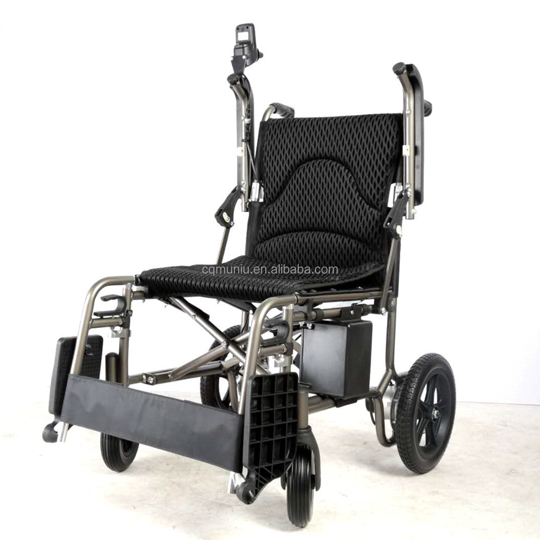 Handicapped Aluminum Alloy Wheelchair Used for Sale Lightweight Foldable Electric Wheelchair Price List in Algeria Kuwait