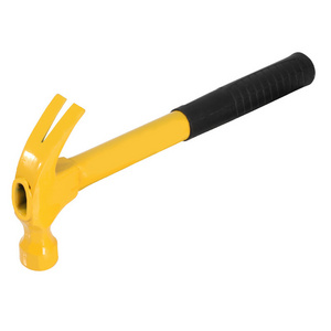 Industrial grade high carbon steel connected labor saving claw hammer multifunctional hammer