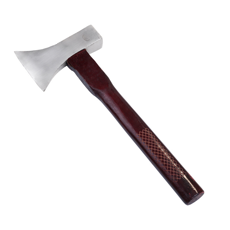 Chopping wood axe household logging  outdoor hand  self-defense camping chopping wood forging fire axe woodworking axe