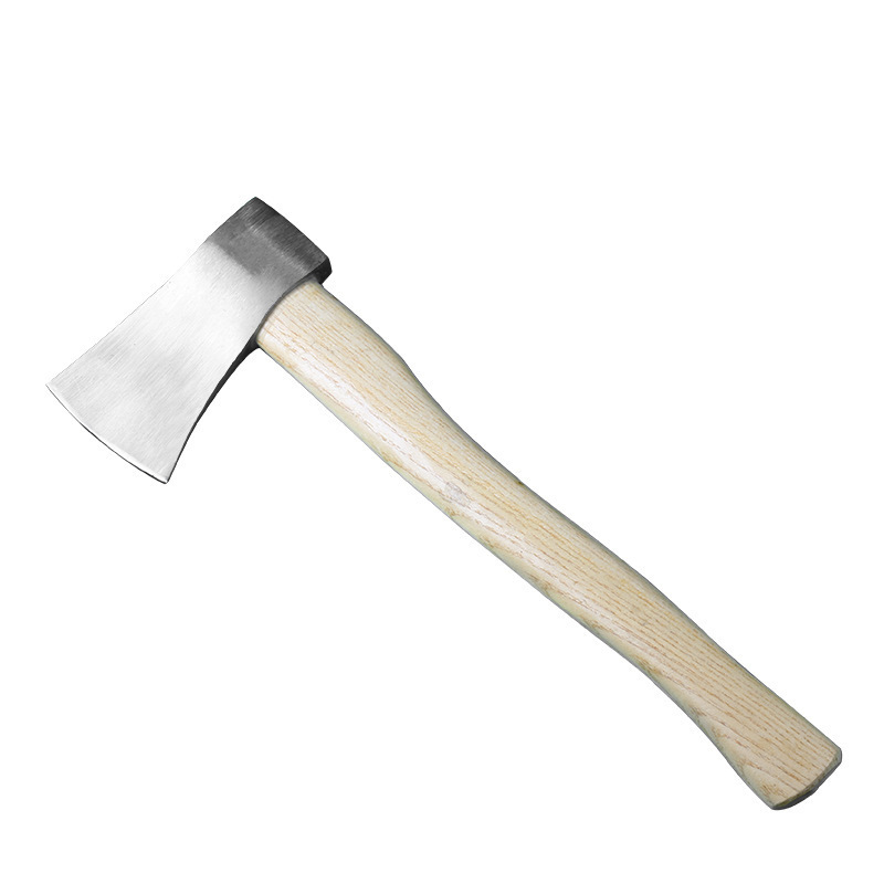 Chopping wood axe household logging  outdoor hand  self-defense camping chopping wood forging fire axe woodworking axe