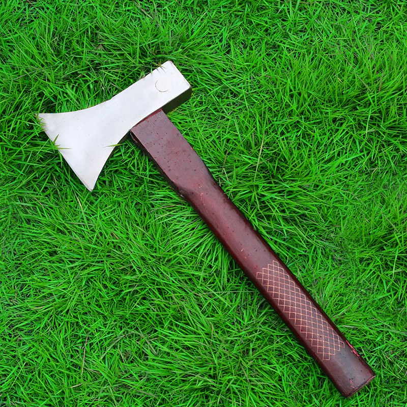 Chopping wood axe household logging  outdoor hand  self-defense camping chopping wood forging fire axe woodworking axe