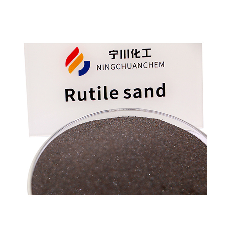 2024 High quality Tio2 ilmenite sand/rutile sand Chinese material dark brown 95%