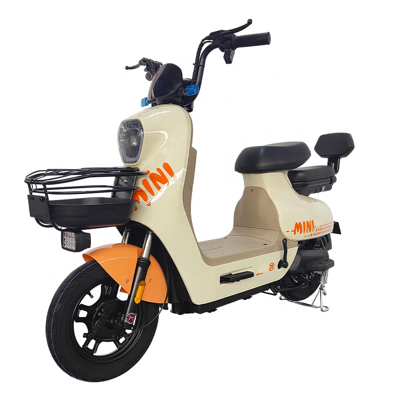 Adult Electric Moped 48v 450w Scooter Disc Brake Motorcycle With Roof Trade Electric Dirt Bike Motorcycle With 2 Wheels