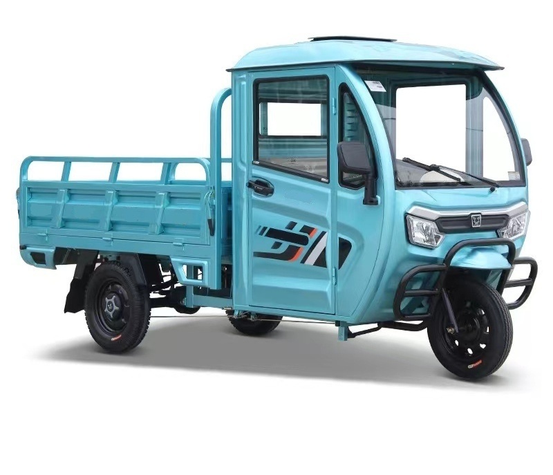 2024 Factory High Speed 600kg Loading Capacity 3 wheel Electric Tricycle for cargo High Quality