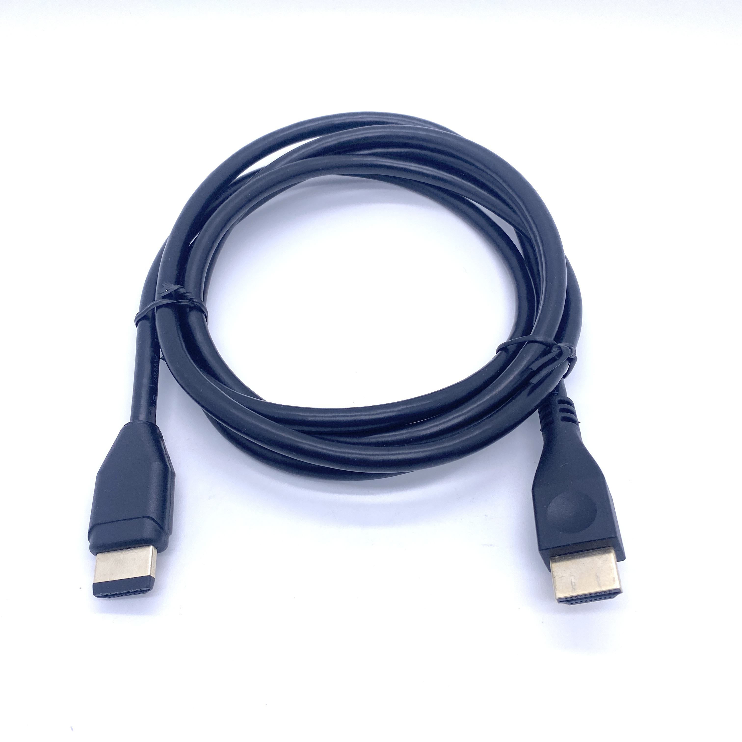 Custom Plastic Connector High Speed 4K 3D 60Hz 120Hz Ultra HD MALE-MALE HDMI Cable for HDTV