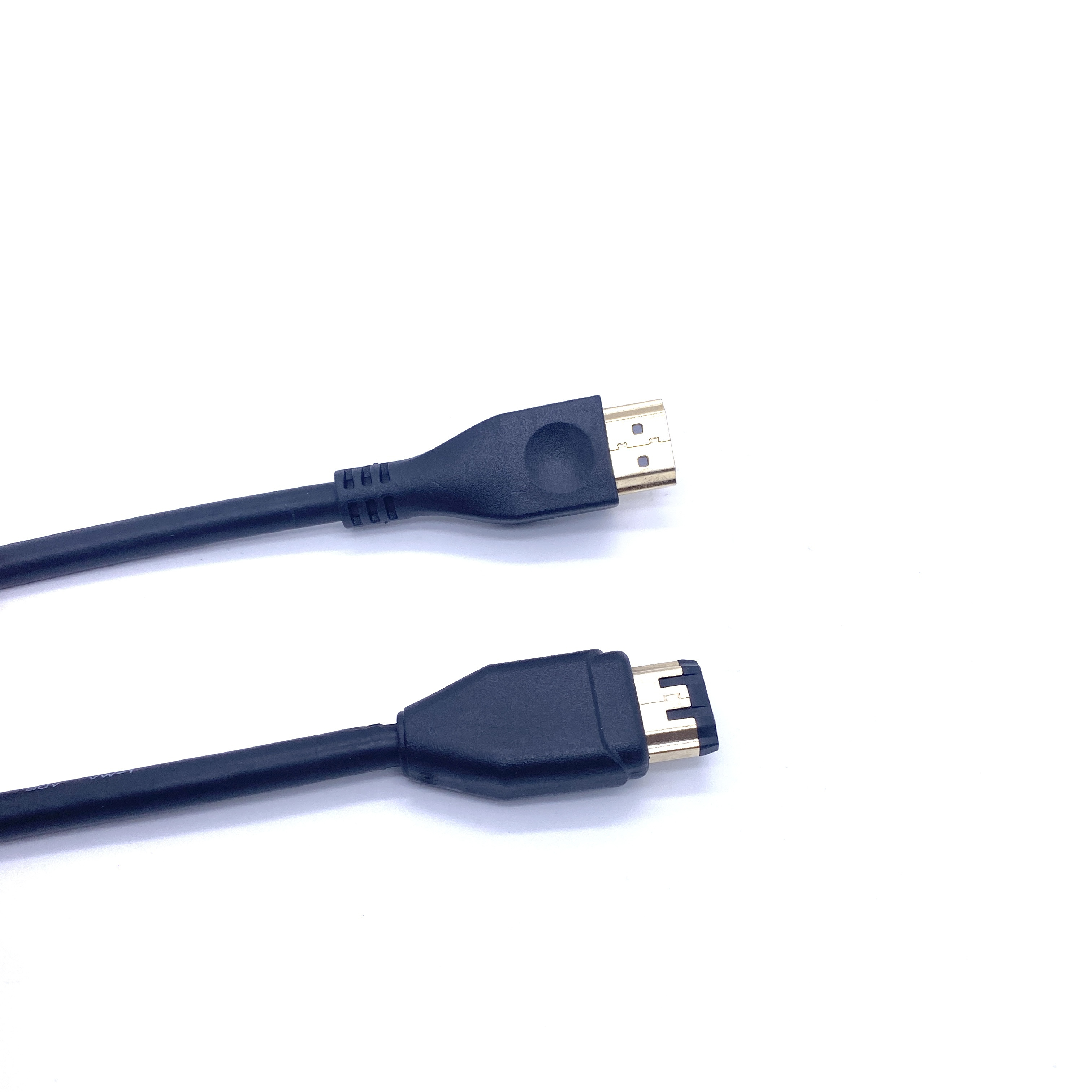 Custom Plastic Connector High Speed 4K 3D 60Hz 120Hz Ultra HD MALE-MALE HDMI Cable for HDTV