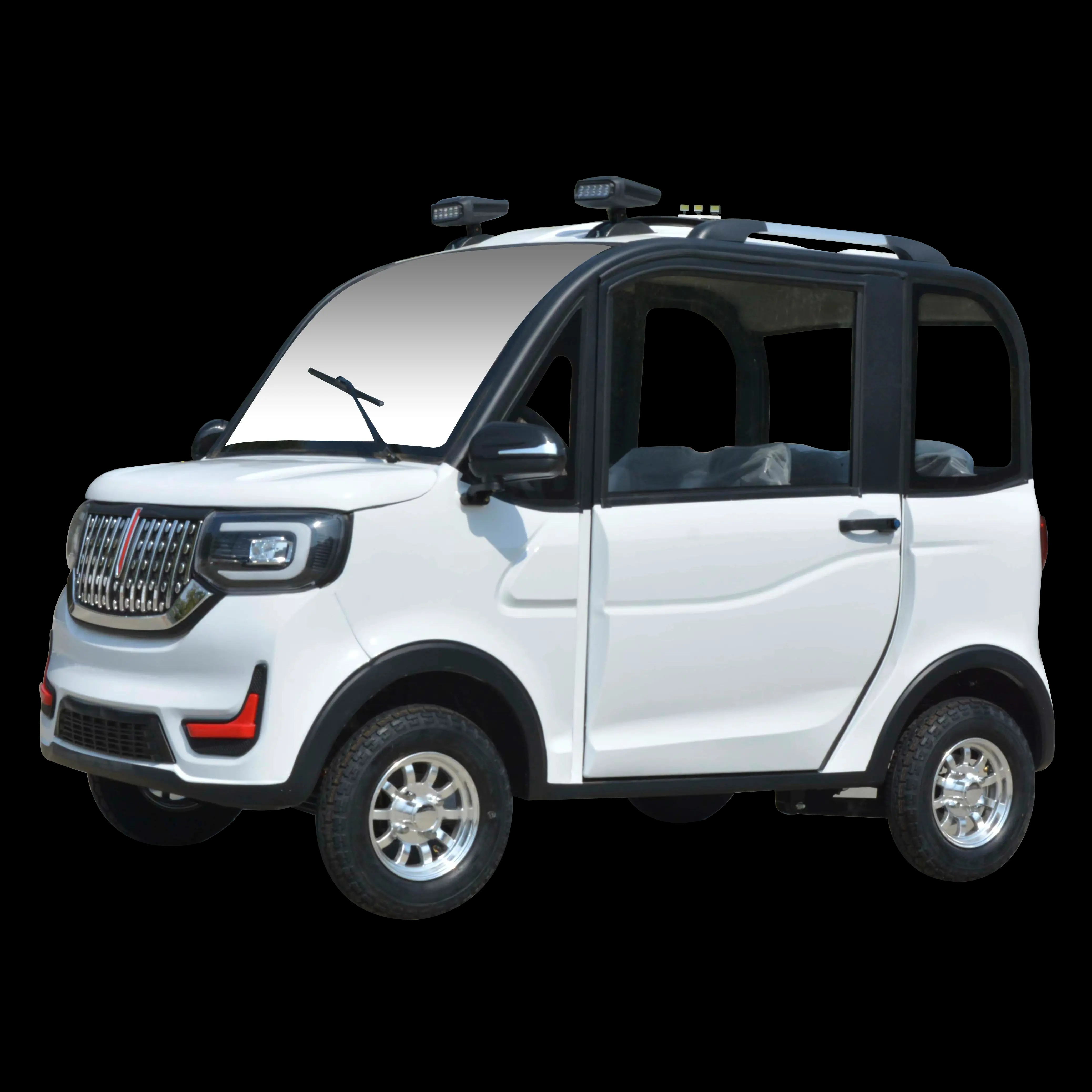 changli electric car 3 seats closed cabin Made in China electric vehicle Four wheels adult mini car chang li