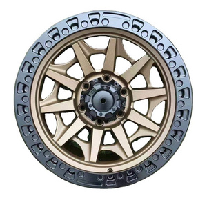 Powerful 17 Inch 6holes 5 holes PCD 6x139.7 Gravity Casting Passenger car wheels 4x4 Off Road Wheels For Suv