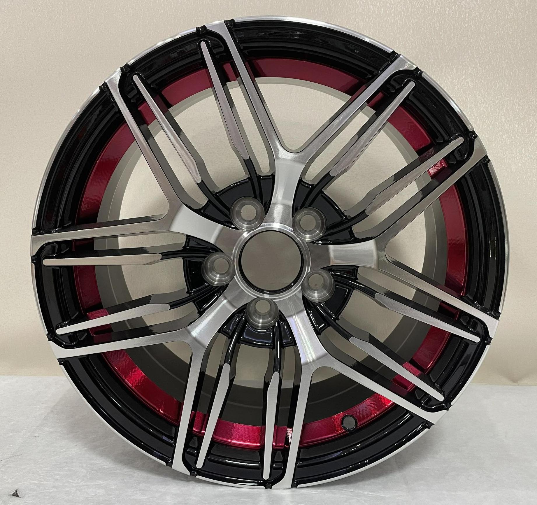 New arrival  passenger car wheels 15 inch 4 lug pcd 4x100 4hole 5 holes pcd 5X100 rims For honda toyota