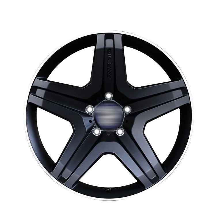 Forged Custom Black Spinner Star 17/18/19/20 Inch Auto Wheels 5 Holes Alloy Wheel Rims For Maybach Benz AMG