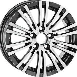 Hot sale Alloy sport passenger car wheel 14 inch 15inch 4 lug pcd 4x100 wheels 4 holes rims