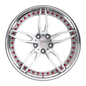 Hot wheels wholesale custom aluminum wheel rims 17 18 19 20 22 24 inch deep dish rims