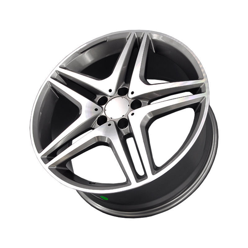 Hot selling silver casting car rims 16 17 18 19 20 21 22 inch aluminum alloy star shaped wheels rims with pcd 5x112 for benz