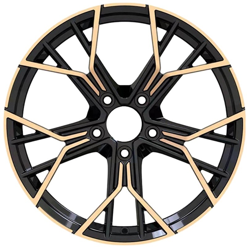 Custom Forged roses gold 17/18/19/20/21/22 24 inch 5 holes passenger car wheels Custom forged car wheels