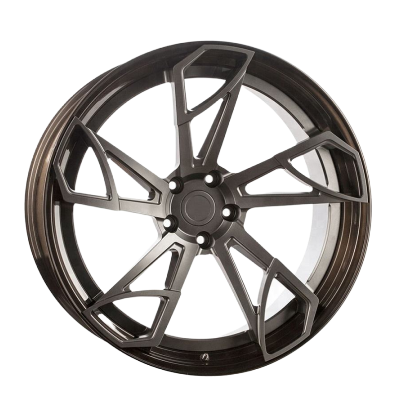 custom Passenger car rims 2 piece Forged Wheel Alloy 18/19/20/21/22/23/24 Inches Car Rim Aviation Aluminum 6061Blue