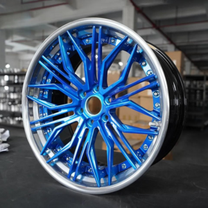 Custom 12-32 inch Aluminum 6061-T6 18 inch 20 inch 22 inch 3 piece forged rims for Porsche panamera Bens