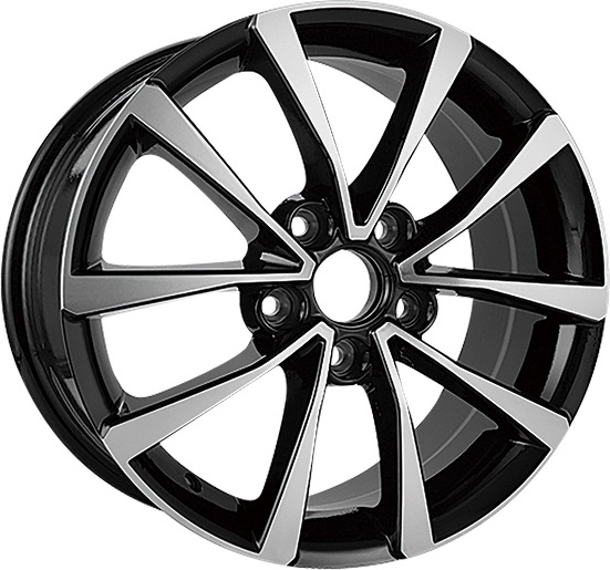 Wholesale Passenger car wheels rims 16 inch 5holes 5x112 for VW golf