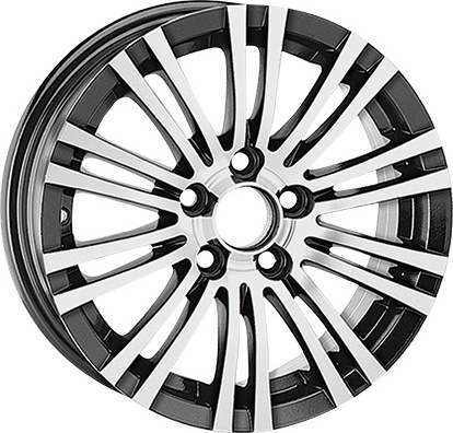 Hot sale Alloy sport passenger car wheel 14 inch 15inch 4 lug pcd 4x100 wheels 4 holes rims