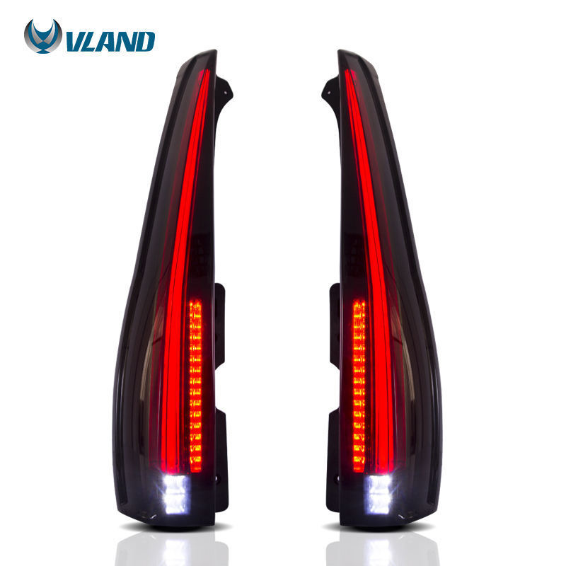 VLAND Taillights Wholesale Car Tail Lamp For Cadillac Escalade LED Taillights 2007-2014 Tail Light Car Part Auto Accessories