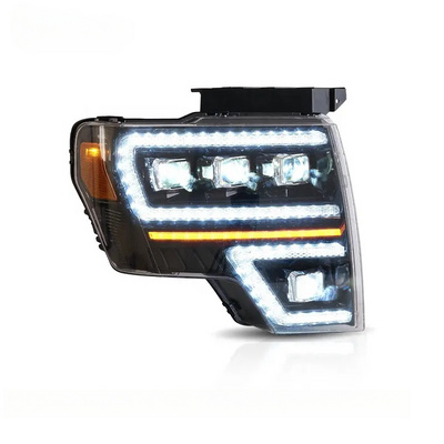 Factory Wholesale Front Lamp Start up Animation DRL Raptor Full LED Headlights For Ford F150 2009-2014