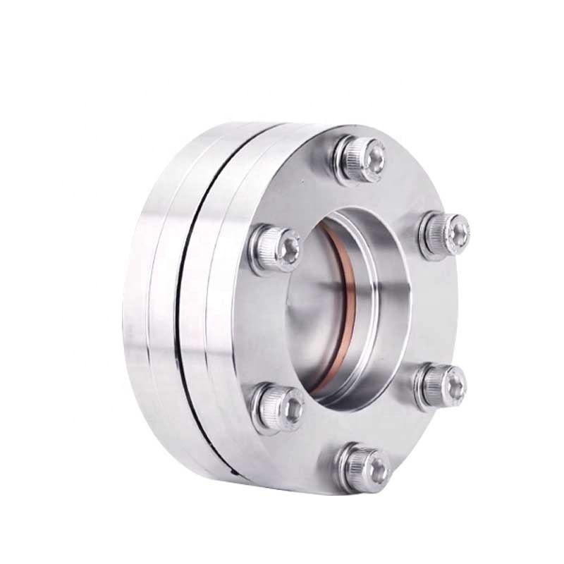 stainless steel 304/316 forged plate flange Ultra high Vacuum CF conflate blank blind flange vacuum flange