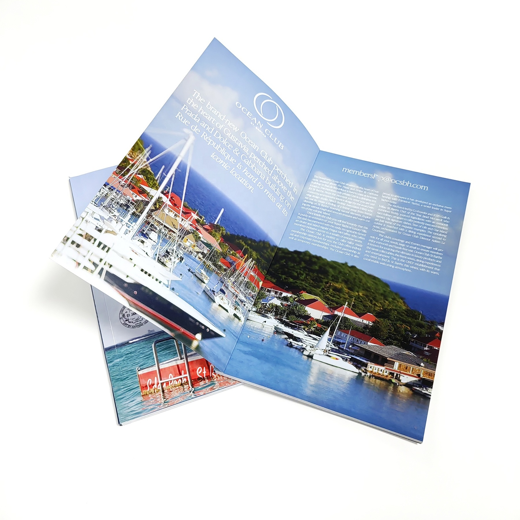 Customized Printing Glossy Lamination Magazine Full Color Softcover Catalog Brochure Handbook Guide Book