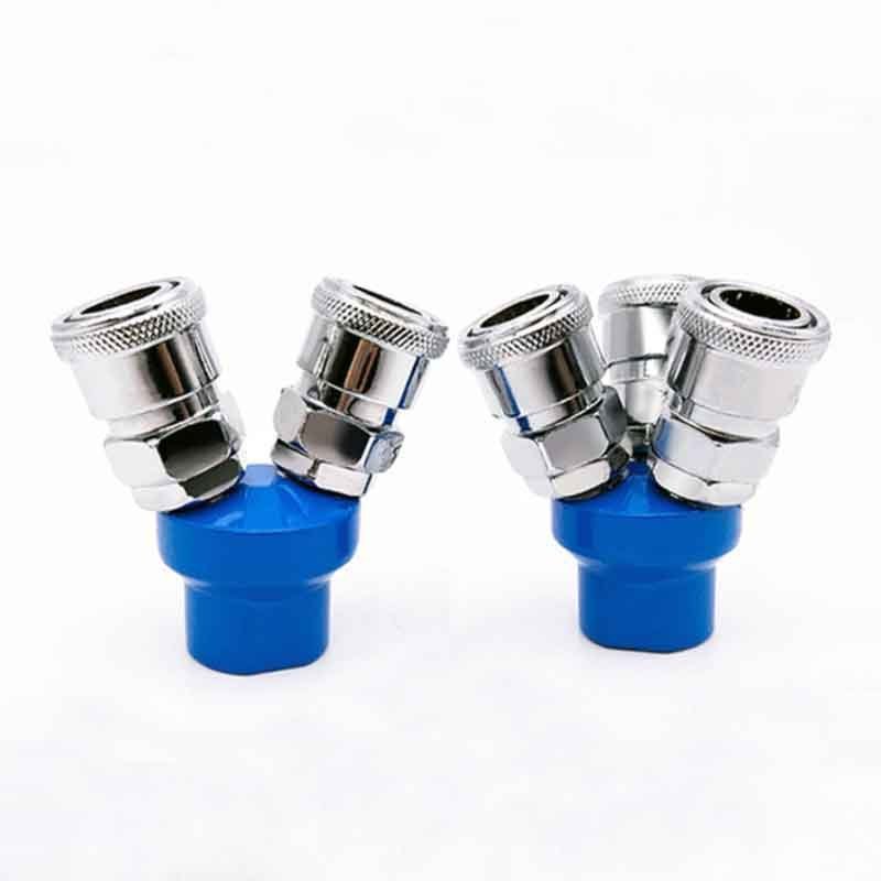 C type Quick Coupler 2 way 3way  Y-Type Air Nitto Coupler Metal Push In Pneumatic fittings