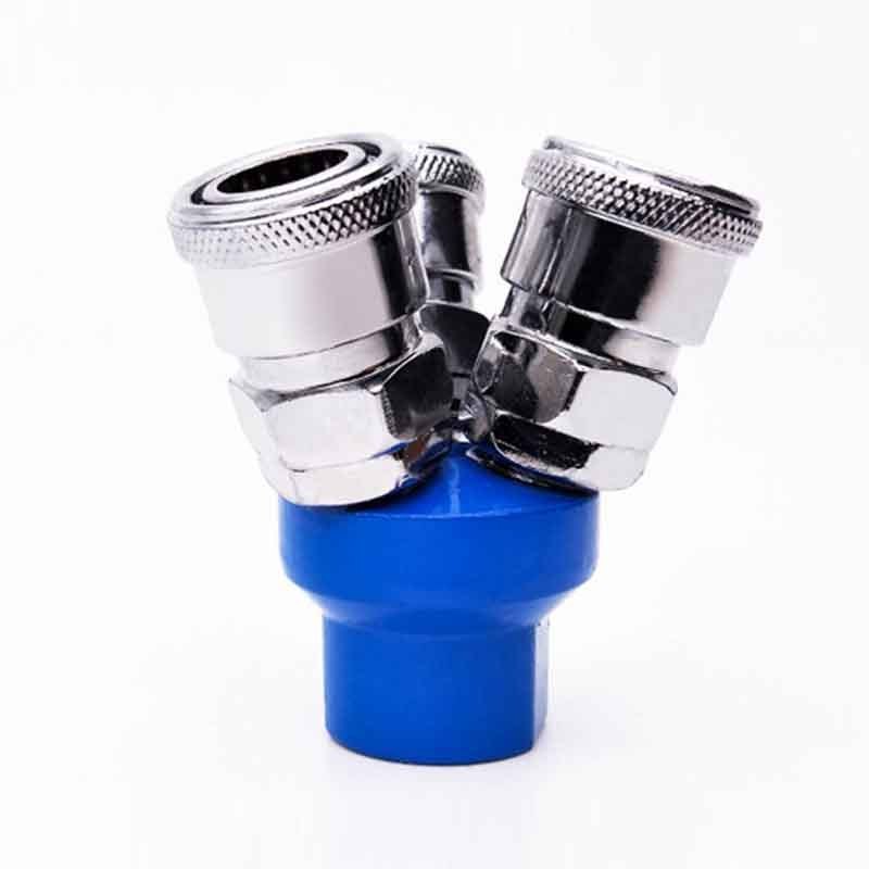 C type Quick Coupler 2 way 3way  Y-Type Air Nitto Coupler Metal Push In Pneumatic fittings