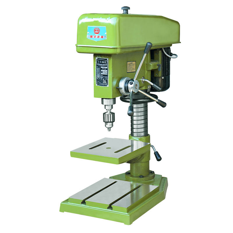 China Manufacturer 16mm 750W 1100W 1500W Industrial Small Bench Pillar Type Cross Bench Vertical Milling And Drilling Machine