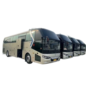 ZHONGTONG 6126 50 Seats 1.5 deck LUXURY Customizable Bus RHD OK Intercity Express Transport Coach for Africa Economic Reliable