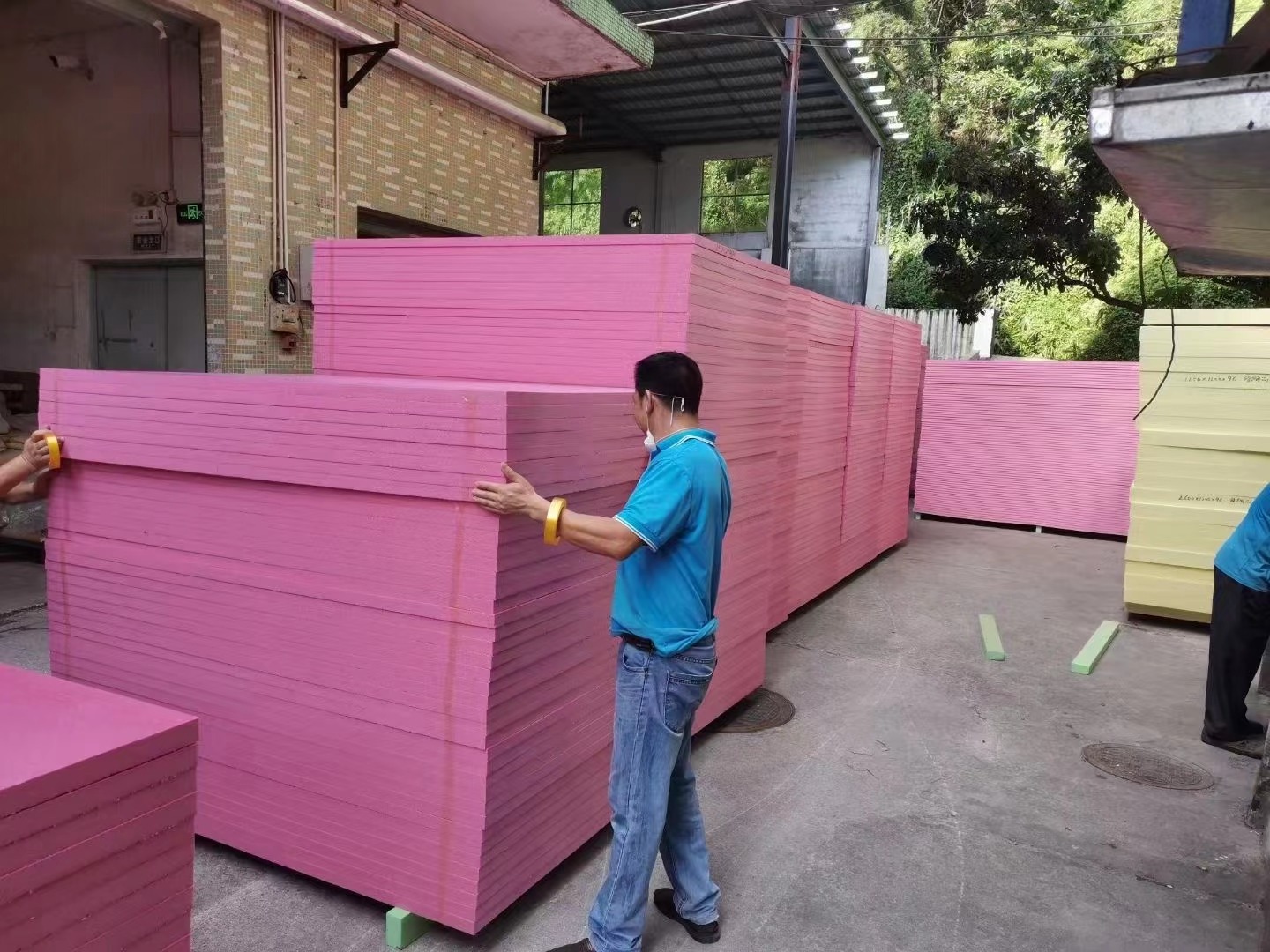 Blue Pink Yellow White Xps Board Thermal Insulation Extruded Polystyrene Foam Board Polystyrene Xps Boards