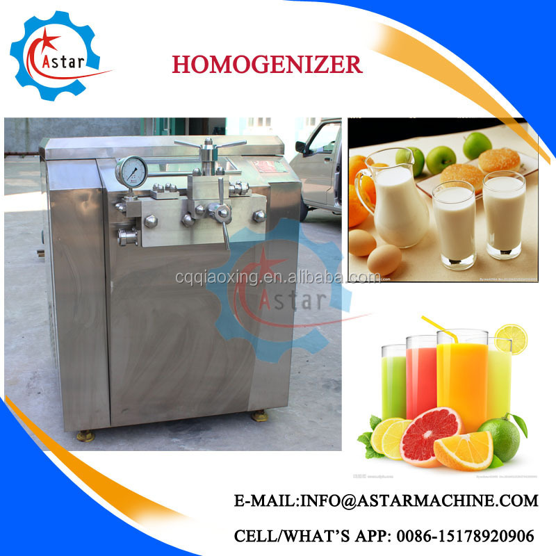 Best homogenizer used in milk juice ice cream homogenizing process