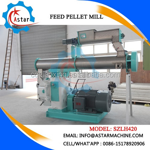 Ce Screw Animal Poultry Chicken Feed Pallet Machine