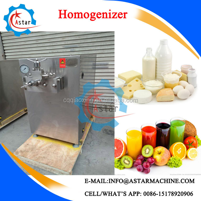 Best homogenizer used in milk juice ice cream homogenizing process