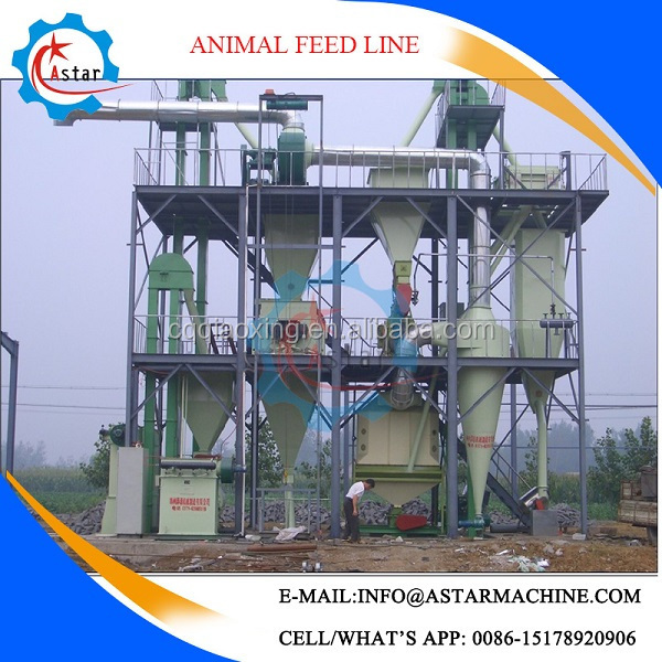 CE Approved Ring Die Animal Feed Pellet Mill For Sale