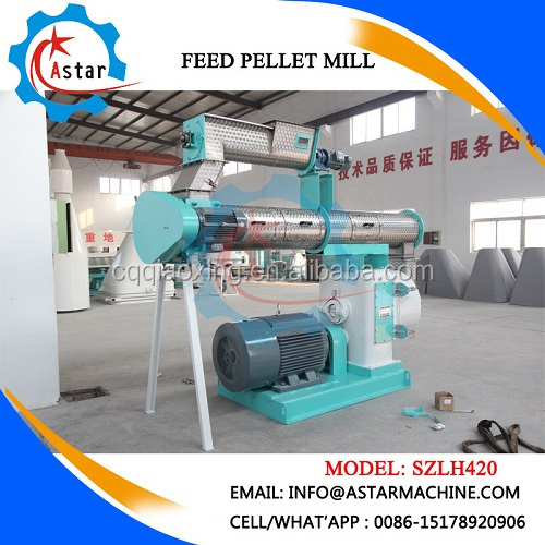 Ce Screw Animal Poultry Chicken Feed Pallet Machine