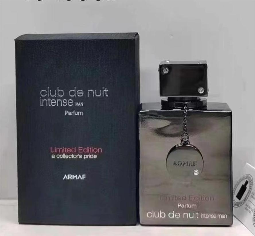 Original Brand Men's 105ml Club Nuit Woody Fresh Eau de Parfum Long Lasting Spray from Dubai's Strong Arm