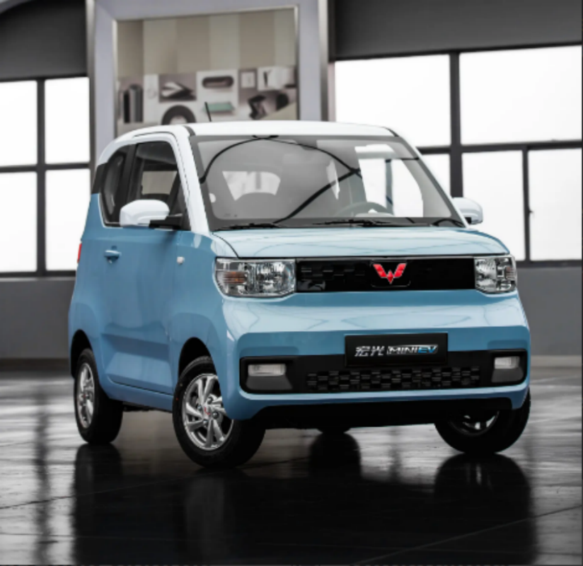 In Stock Wuling Hongguang MINIEV 100km/h Lithium 2022  High Speed Electric New Car 4 Four Wheel Electric Cars For Sale