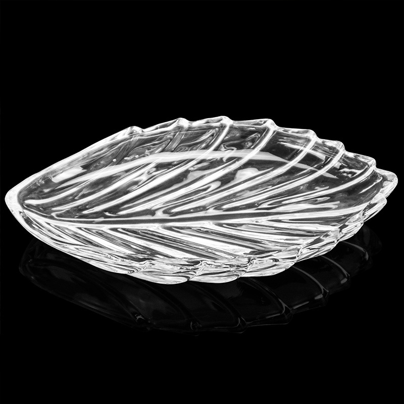 Wholesale Customization Crystal Dish Kitchen Serving Dining Glass Clear Dish