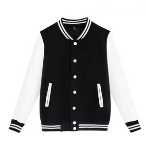 Factory self selling low price cardigan men's jackets varsity jacket custom logo Baseball jacket