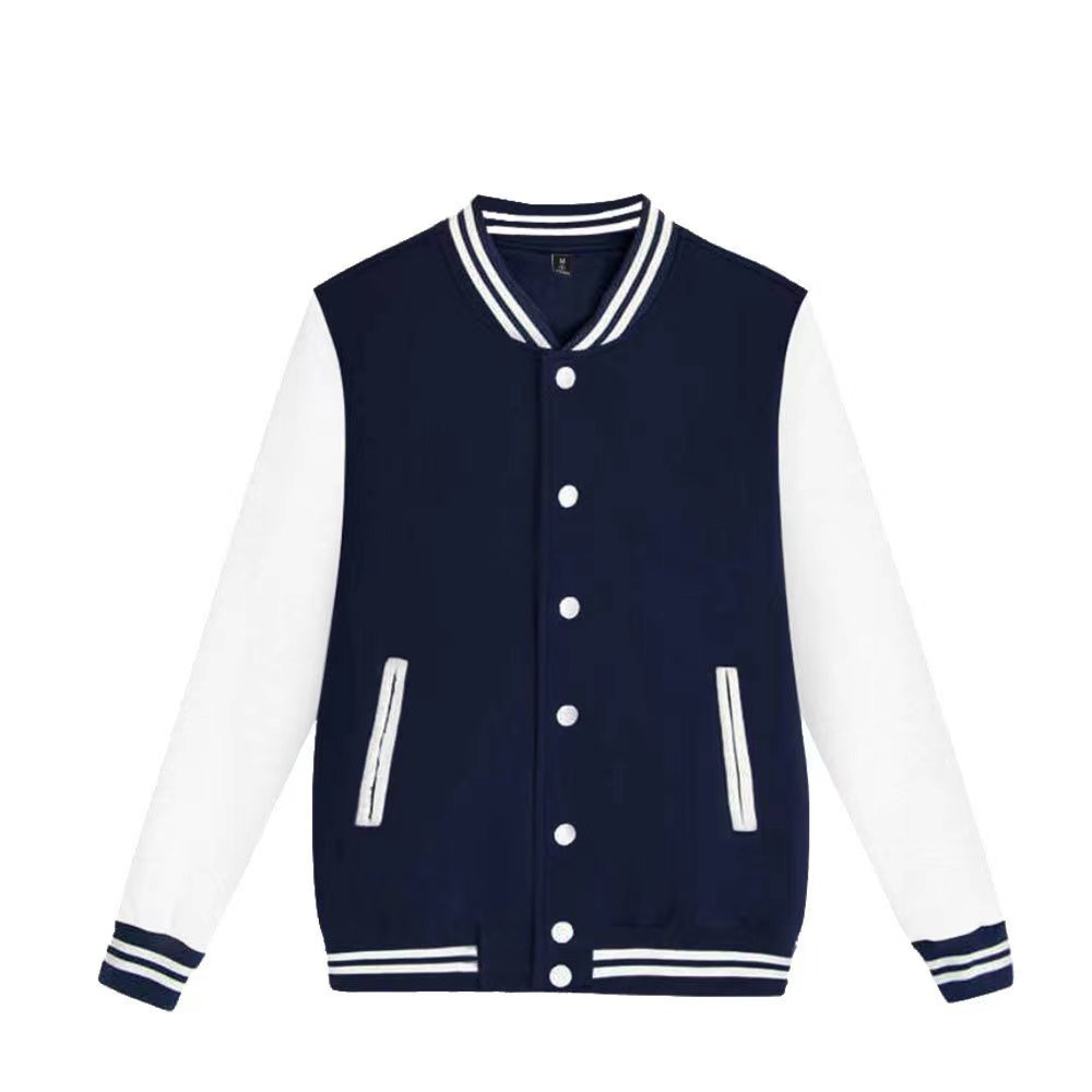 Factory self selling low price cardigan men's jackets varsity jacket custom logo Baseball jacket