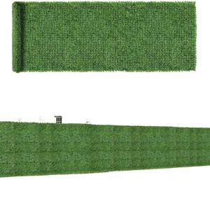 Artificial grass fence panels manufacturer for outdoor walls and privacy usages DIY hedge panels artificial flowers