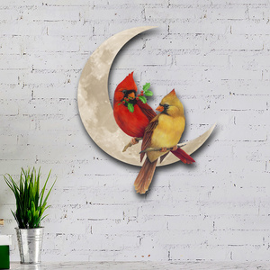 Sofa background wall hanging painting living room modern decorative painting garden animal decoration