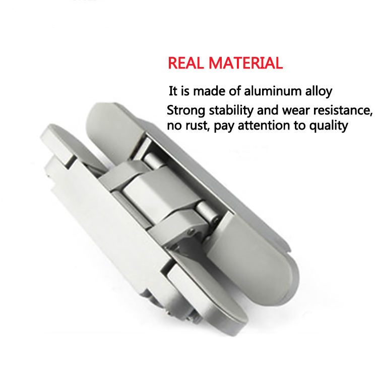 Furniture adjustable 3d hinges soft closing 180 degree concealed door hinge invisible hinge