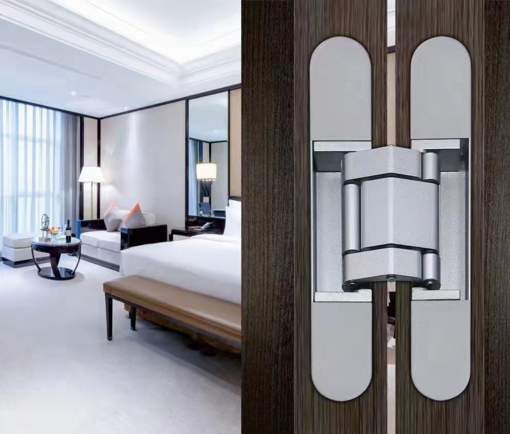 Furniture adjustable 3d hinges soft closing 180 degree concealed door hinge invisible hinge