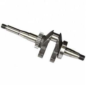 Straight Key Crankshaft 19mm Dia for 173F(FA) L70 6HP 4 Stroke Air Cooled Diesel Engine for Boat/Water Pump