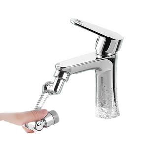 Universal Splash Filter Swivel Sink Faucet 1080 Rotate Water Dual Function Bathroom Faucet Basin Extender Kitchen