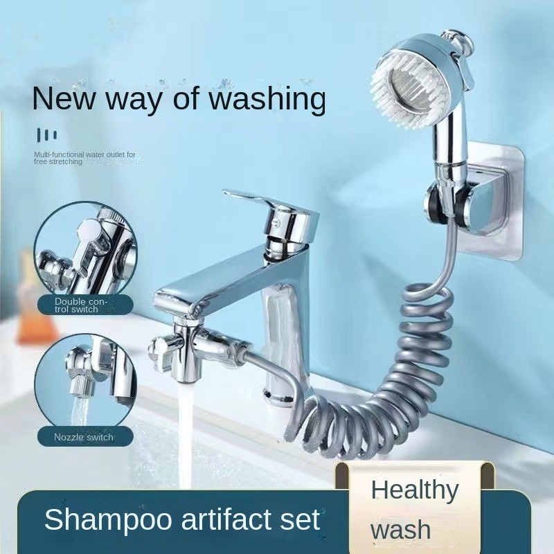 High Pressure Spray Negative Ion Filter Sink Shower Set Connected Extended Faucet Extender With Shower Head