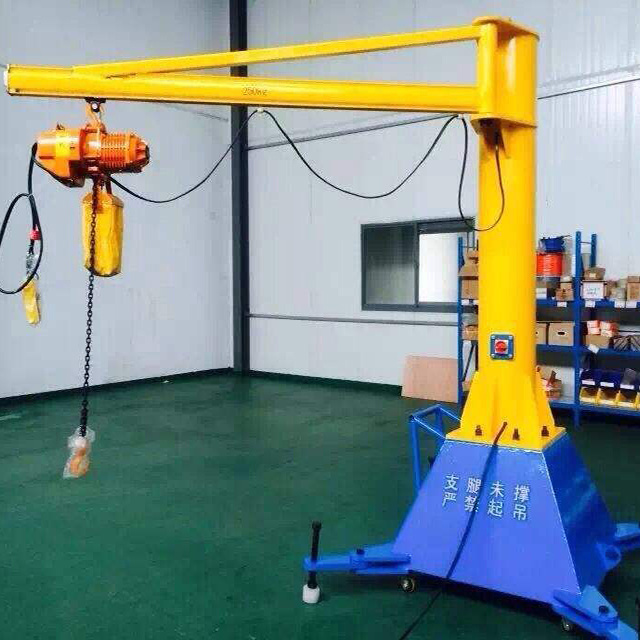 Supplier Mobile Smamoney Boxg Jib Crane Professional China Provided Forged 3m Engine Crane Hydraulic 3 Tons Engine Hoist 2 Ton