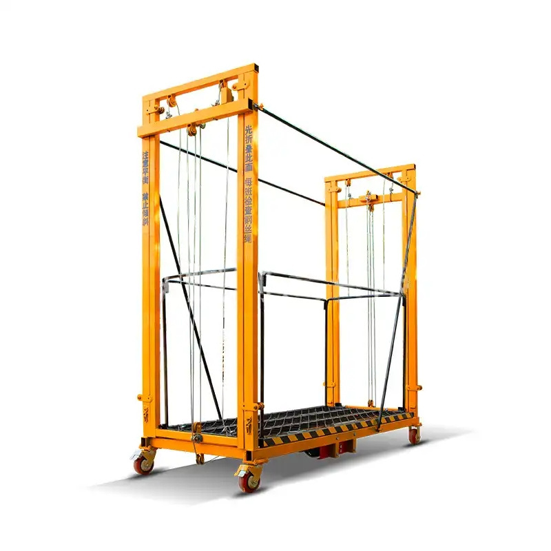 Electric lifting scaffolding automatic lifting scaffold Multiple Models Foldable Electric scaffolding Lift